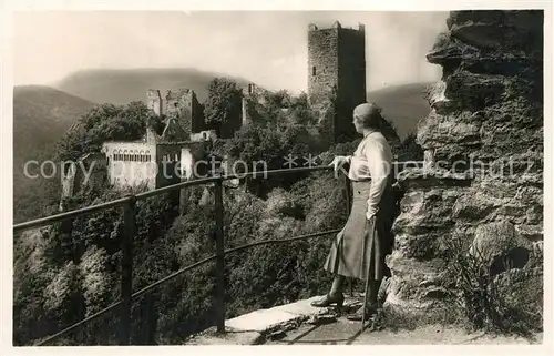 AK / Ansichtskarte Ribeauville_Haut_Rhin_Elsass Ruine Sainte Ulric Ribeauville_Haut