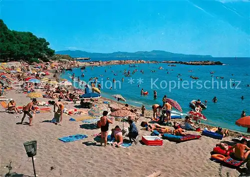 AK / Ansichtskarte La_Escala_Costa_Brava Playa de Ampurias Strand La_Escala_Costa_Brava