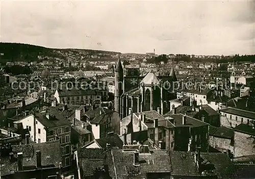 AK / Ansichtskarte Epinal_Vosges Vue generale depuis le Chateau et l Eglise Saint Maurice Epinal Vosges