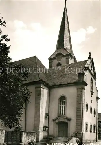 AK / Ansichtskarte Lambrecht Kath Kirche Lambrecht