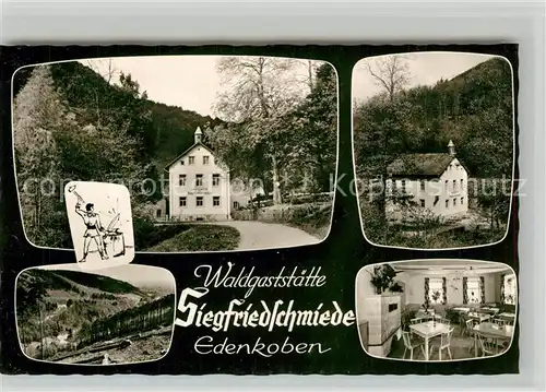 AK / Ansichtskarte Edenkoben Waldgaststaette Siegfriedschmiede Edenkoben