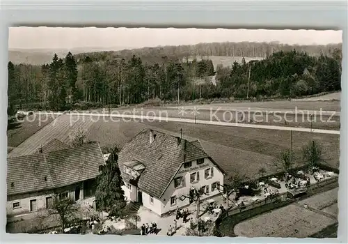 AK / Ansichtskarte Johanniskreuz Gasthaus Pension Braband Fliegeraufnahme Johanniskreuz