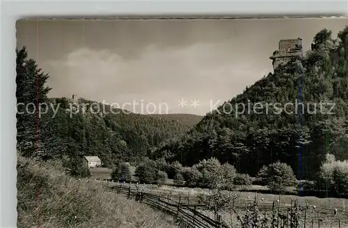 AK / Ansichtskarte Erfenstein Ruine Spangenburg Erfenstein