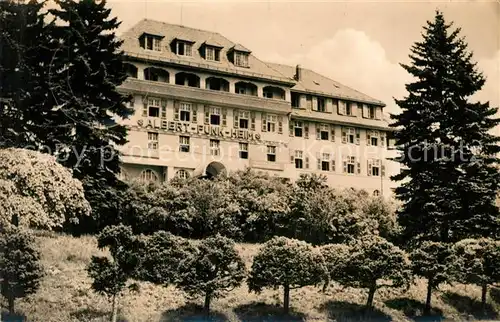 AK / Ansichtskarte Bad_Elster Bergarbeiter Sanatorium Albert Funk Heim Bad_Elster