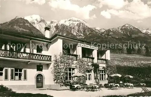 AK / Ansichtskarte Berchtesgaden Pension Cafe Schoenfeldspitze  Berchtesgaden