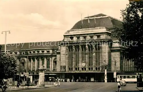 AK / Ansichtskarte Leipzig Hauptbahnhof Leipzig