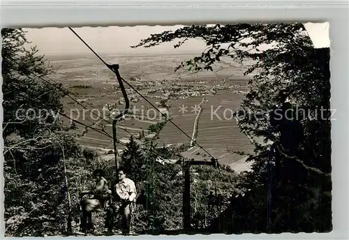 AK / Ansichtskarte Edenkoben Sesselbahn Panorama Edenkoben