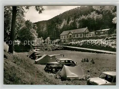 AK / Ansichtskarte Lambrecht Campingplatz Turnerheim im Beerental Lambrecht