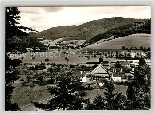 AK / Ansichtskarte Burg_Hoefen Gasthaus zum Himmelreich Panorama Burg_Hoefen