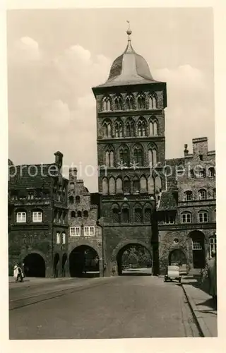 AK / Ansichtskarte Luebeck Burgtor  Luebeck