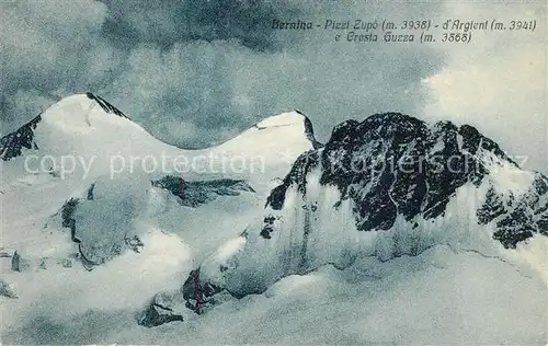 AK / Ansichtskarte Bernina_GR Pizzi Zupo Cresta Guzza Bernina_GR