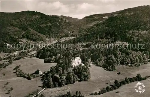 AK / Ansichtskarte Badenweiler Haus am Wald Fliegeraufnahme Badenweiler