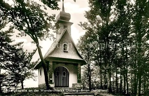 AK / Ansichtskarte Olsberg_Sauerland Borbergkapelle  Olsberg_Sauerland