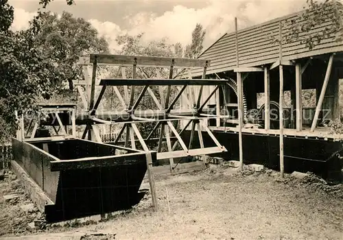 AK / Ansichtskarte Bad_Dueben Deutsche Schiffsmuehle Burggarten  Bad_Dueben