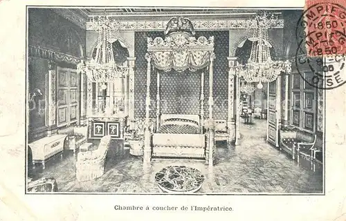 AK / Ansichtskarte Compiegne_Oise Schloss Zimmer Imperatrice Compiegne Oise