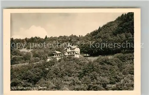 AK / Ansichtskarte Freiburg_Breisgau Schlossbergrestaurant Dattler Freiburg Breisgau