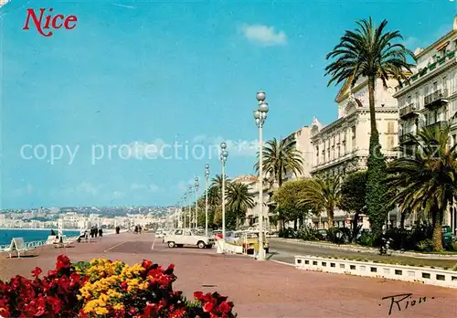 AK / Ansichtskarte Nice_Alpes_Maritimes Quai des Etats Unis Promenade Cote d Azur Nice_Alpes_Maritimes