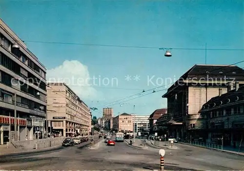 AK / Ansichtskarte Lausanne_VD Place de la Gare Lausanne VD