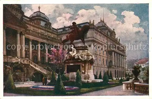 AK / Ansichtskarte Budapest Eugen Denkmal Budapest