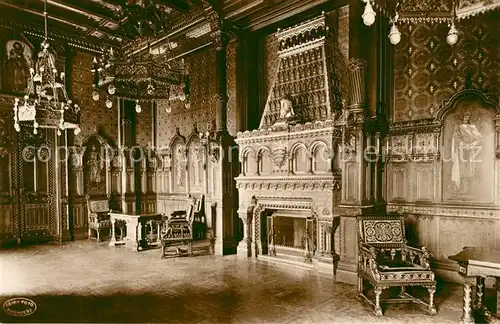 AK / Ansichtskarte Budapest Koenigliches Palais Sankt Stephans Saal Budapest