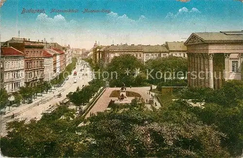 AK / Ansichtskarte Budapest Museum Ring Budapest