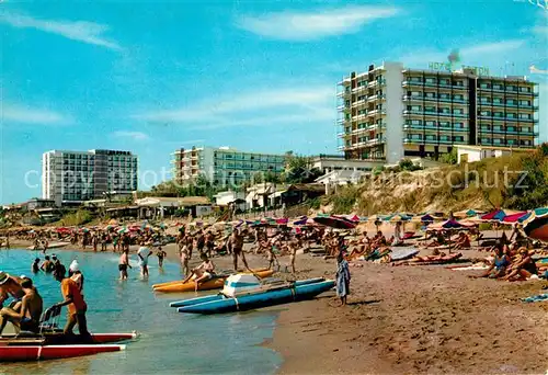 AK / Ansichtskarte Torremolinos Playa Strand Hotels Torremolinos