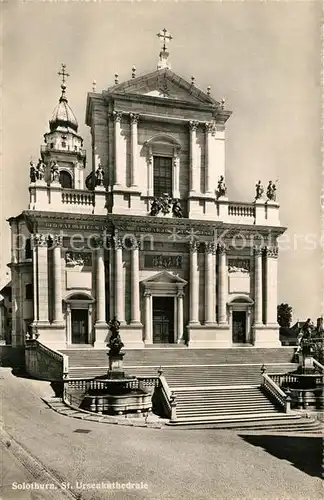 AK / Ansichtskarte Solothurn St. Ursenkathedrale Solothurn