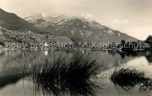 AK / Ansichtskarte Sarnen Sarnersee mit Pilatus Sarnen