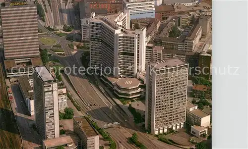 AK / Ansichtskarte Essen_Ruhr Blick ueber das Suedviertel zur City Fliegeraufnahme Essen_Ruhr