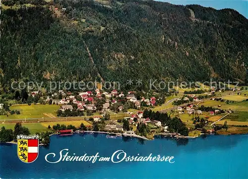 AK / Ansichtskarte Steindorf_Ossiacher_See Fliegeraufnahme Steindorf_Ossiacher_See