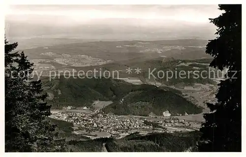 Waldkirch_Breisgau Berghotel Kandel Panorama Waldkirch Breisgau