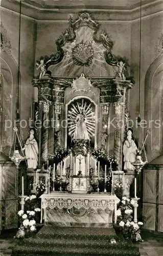 St_Peter_Schwarzwald Maria Lindenberg Wallfahrtskirche Hochaltar St_Peter_Schwarzwald