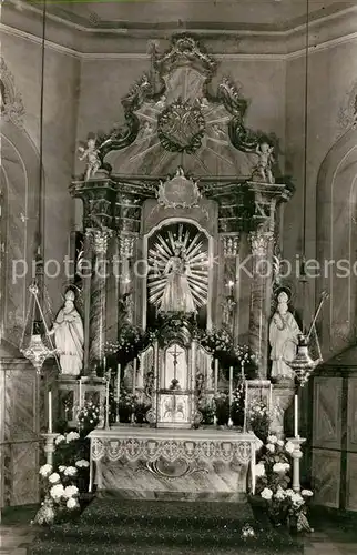 St_Peter_Schwarzwald Wallfahrtskirche Maria Lindenberg Hochaltar St_Peter_Schwarzwald