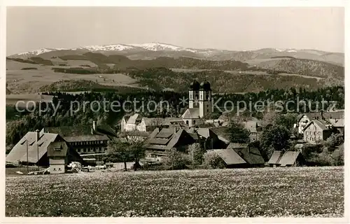 St_Maergen Wallfahrtskirche mit Feldbergblick St_Maergen