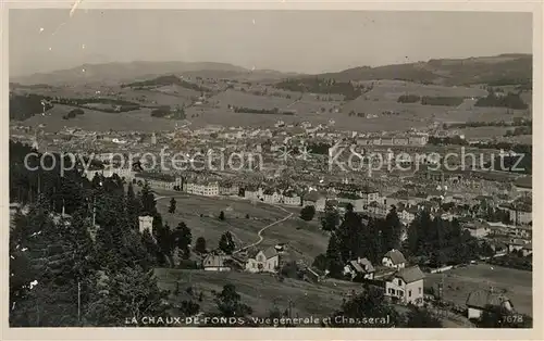 AK / Ansichtskarte La_Chaux de Fonds Vue generale Chasseral La_Chaux de Fonds