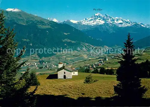 AK / Ansichtskarte Savognin Oberhalbstein Panorama Savognin