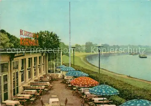 AK / Ansichtskarte Dessau Rosslau HO Gaststaette Kornhaus an der Elbe Dessau Rosslau