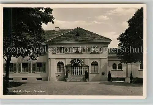 AK / Ansichtskarte Bad_Krozingen Badehaus Bad_Krozingen