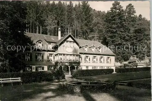 AK / Ansichtskarte Bad_Sulzburg Waldkurhaus Bad_Sulzburg