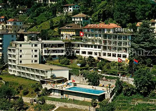 AK / Ansichtskarte Orselina_Locarno_Lago_Maggiore Hotel Orselina Orselina_Locarno