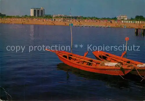 AK / Ansichtskarte Lignano_Pineta Strand Boote Lignano Pineta