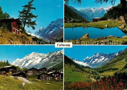 AK / Ansichtskarte Fafleralp_Loetschental Panoramen Fafleralp_Loetschental