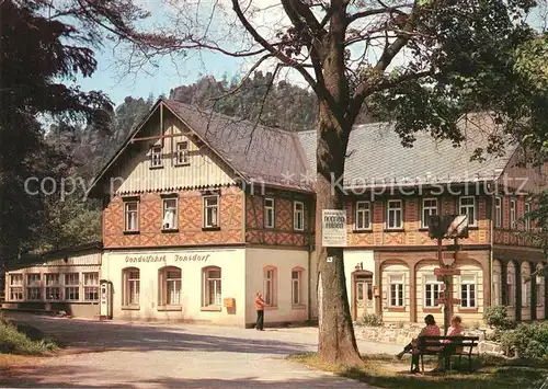 AK / Ansichtskarte Jonsdorf HO Gaststaette Gondelhof Jonsdorf