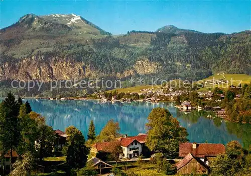 AK / Ansichtskarte St_Gilgen_Wolfgangsee mit Zwoelferhorn  St_Gilgen_Wolfgangsee