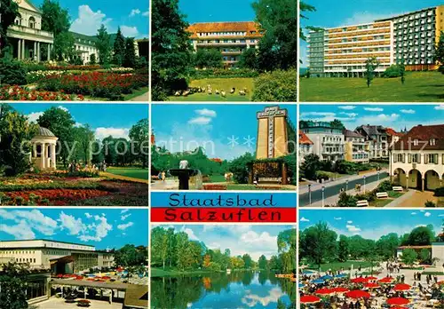 AK / Ansichtskarte Bad_Salzuflen Staatsbad Teilansichten Bad_Salzuflen