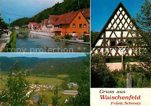 AK / Ansichtskarte Waischenfeld Hoehlen Muehlen Burgen Taeler Waischenfeld