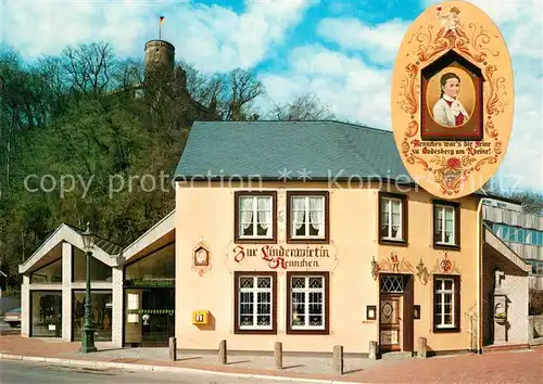 AK / Ansichtskarte Bad_Godesberg Neues Aennchen mit der Godesburg Bad_Godesberg