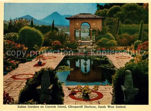 AK / Ansichtskarte Glengarriff Italians Gardens on Garnish Island Glengarriff