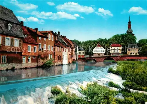 AK / Ansichtskarte Bad_Kreuznach Stauwehr Bad_Kreuznach