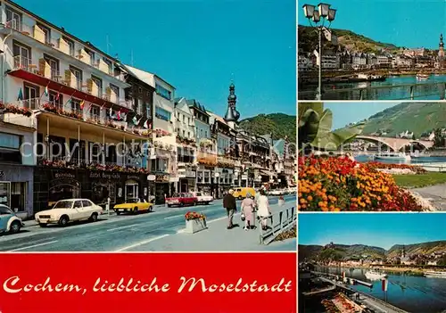 AK / Ansichtskarte Cochem_Mosel Strasse Moselpartien Cochem Mosel